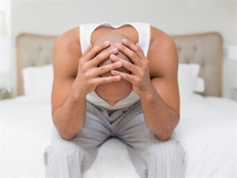 A férfiak impotenciája a krónikus prosztatagyulladás visszaesésének sajnálatos következménye